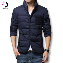 Men Downs Jackets Men's Outwears Slim Fit Warm Jackets Down Parkas BL