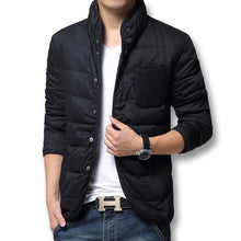 Men Downs Jackets Men's Outwears Slim Fit Warm Jackets Down Parkas BL