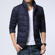 Men Downs Jackets Men's Outwears Slim Fit Warm Jackets Down Parkas BL