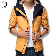 Men's Down Jacket Warm Plus Size Size Men Downs Jacket Men Slim Fit Parkas BL