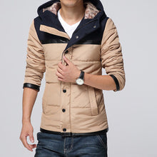 Men's Down Jacket Warm Plus Size Size Men Downs Jacket Men Slim Fit Parkas BL