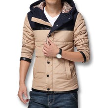 Men's Down Jacket Warm Plus Size Size Men Downs Jacket Men Slim Fit Parkas BL