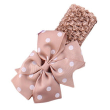 Kids-Hairbands 10Color Hair Accessories  Headbands Girls Flower Cute Cloth Head Wear Hair Bow Wave Headband BL
