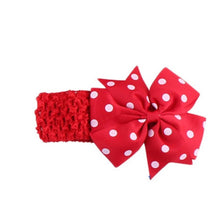 Kids-Hairbands 10Color Hair Accessories  Headbands Girls Flower Cute Cloth Head Wear Hair Bow Wave Headband BL