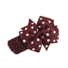 Kids-Hairbands 10Color Hair Accessories  Headbands Girls Flower Cute Cloth Head Wear Hair Bow Wave Headband BL