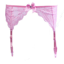 Lace Garters Sexy Low Waist Garters Belts Lace Bowknot Stockings Garters Belts Sexy Black Red White Pink Belts for Stockings #23 BL