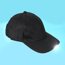 LandFox  LED Cap Glow Reading Light Up LED Sport Hat Travel Hat Cap HYM10&00 BL