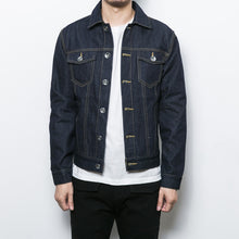 Men Denim Jackets Men Jackets and Coats Slim Fits Jacquard Youth Popular Casual Black Denim Men Coats BL