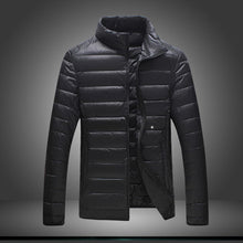 Men Down Coat White Duck Down Warm Coats Men Slim Fits Jackets Both Side Wearable Casual Men Outwears S- BL