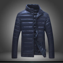 Men Down Coat White Duck Down Warm Coats Men Slim Fits Jackets Both Side Wearable Casual Men Outwears S- BL