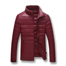 Men Down Coat White Duck Down Warm Coats Men Slim Fits Jackets Both Side Wearable Casual Men Outwears S- BL