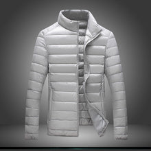 Men Down Coat White Duck Down Warm Coats Men Slim Fits Jackets Both Side Wearable Casual Men Outwears S- BL