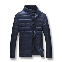 Men Down Coat White Duck Down Warm Coats Men Slim Fits Jackets Both Side Wearable Casual Men Outwears S- BL