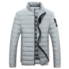 Men Down Parkas Slim Fits Men Thick Coats Men Warm Jackets Stand Collar 4 Colors Casual Coats BL