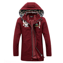 Men Jackets Men Outwears Slim Fits Men's Coats Warm Hooded Black Navy Blue Men Outwears BL