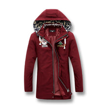 Men Jackets Men Outwears Slim Fits Men's Coats Warm Hooded Black Navy Blue Men Outwears BL