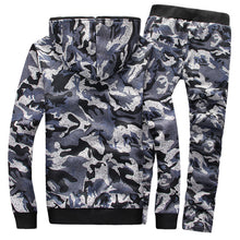 Men Hooded Men Slim Fits Men Camouflage Men Hooded Pants Plus Size Sweatshirts BL