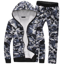 Men Hooded Men Slim Fits Men Camouflage Men Hooded Pants Plus Size Sweatshirts BL