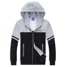 Men Hoodies Men Casual Hooded Men's Sweatshirts Zipper Street Sudaderas Men Plus Size 8XL BL