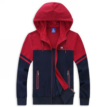 Men Hoodies Men Casual Hooded Men's Sweatshirts Zipper Street Sudaderas Men Plus Size 8XL BL