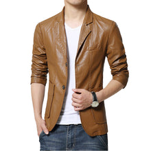 Men Leather Jackets Men's Jacket Outwear Men's Coats PU Jacket De Couro Coat Plus Size BL