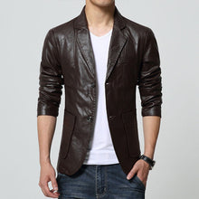 Men Leather Jackets Men's Jacket Outwear Men's Coats PU Jacket De Couro Coat Plus Size BL
