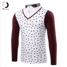 Men Polos Shirts Polos Men Casual Dress Polo Shirts Slim Long Sleeve Men Camisa Masculina BL