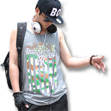 Men's Tank Tops Cotton Sleeveless Undershirts For Bodybuilding Tank Tops Vests Casual Vest BL