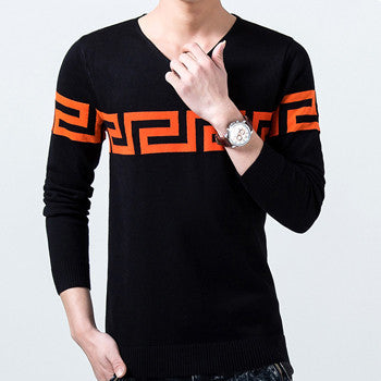 Men Sweater Casual Pullovers Men Clothing Sweater Slim Fit Men Warm Pullovers BL