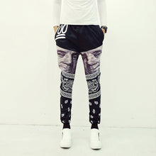 Men Fitness Long Pants Men Casual Sweatpants Baggy Jogger Trousers Fitted Bottoms Novelty Trousers BL