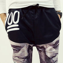 Men Fitness Long Pants Men Casual Sweatpants Baggy Jogger Trousers Fitted Bottoms Novelty Trousers BL