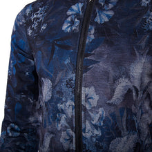 Men's Baseball Jackets Flower Print Men Slim Fit Outdoors Polyester Coats Casual Down Overcoat Big Size BL