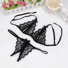 1set Women Lady Sexy Lingerie Lace Underwear Sleepwear G-string Lingerie 4colors ## BL