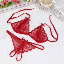 1set Women Lady Sexy Lingerie Lace Underwear Sleepwear G-string Lingerie 4colors ## BL