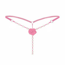 Sexy Womens Underwear Pearl Flower G String And Thongs Sollid Low Waist G String Ladies Panties lenceria sexy mujer BL
