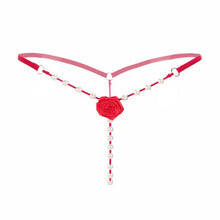 Sexy Womens Underwear Pearl Flower G String And Thongs Sollid Low Waist G String Ladies Panties lenceria sexy mujer BL