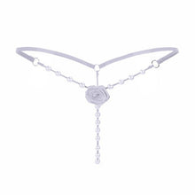 Sexy Womens Underwear Pearl Flower G String And Thongs Sollid Low Waist G String Ladies Panties lenceria sexy mujer BL