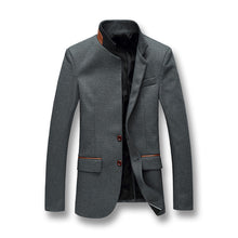 Business Men Suits Men Blazers Mens Suits Casual Slim Fit Blazers Gray Black Plus BL