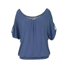 T Shirt Women Back Lace Tops Short Sleeve O Neck Beach  Tops Female Women T-shirt Womens tshirt  YE BL