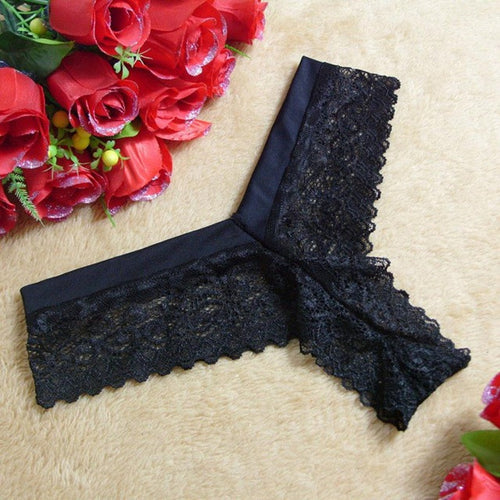 Women Lace lace thong 7Colors Low Waist One Size V-string Briefs Panties Thongs G-string Lingerie Women Underwear BL