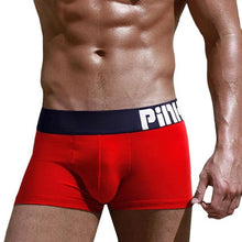 PINK HEROES Brand Mens Boxers Cotton Underpants Knickers Sexy Shorts Underwear Men Breathable M-2XL High Quality #421 BL