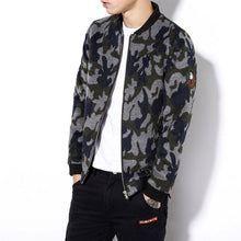 Plus Size Men Camouflage Jackets Men Slim Fits Coats Casual Men's Jackets Men Outwears BL