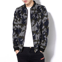 Plus Size Men Camouflage Jackets Men Slim Fits Coats Casual Men's Jackets Men Outwears BL