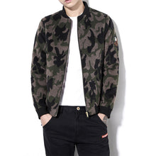 Plus Size Men Camouflage Jackets Men Slim Fits Coats Casual Men's Jackets Men Outwears BL