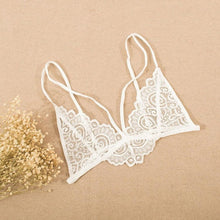 Plus Size Women Sexy Lace Crop Tops  Black White Translucent strappy Ladies Sexy Cami Tops Cropped Camisole Top Femme BL