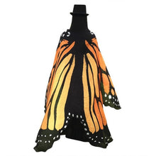 Scarf    Fahson Butterfly Wings Print Long women pashmina shawl And Wraps scarves Ladies 197*125CM 1216# BL