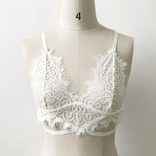 Sexy Crop Top Women Floral Lace Sheer Halter Sling Women  Top   Backless Camisole Female cropped feminino #63 BL