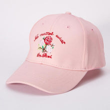 Unisex Baseball Cap Women Flower Embroidery Snapback Hats Bone Women Hip-hop Caps Casquette 3colors #417 BL