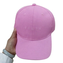 Adult baseball Cap Cotton Caps Women Youth Letter Solid Cap Women Pink Hats Snapback Women Caps BL