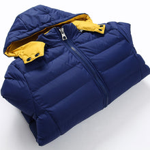 Thick Men Hooded Downs Jackets Men Warm Coats Slim Fit Down Men Parkas Men Plus Size BL